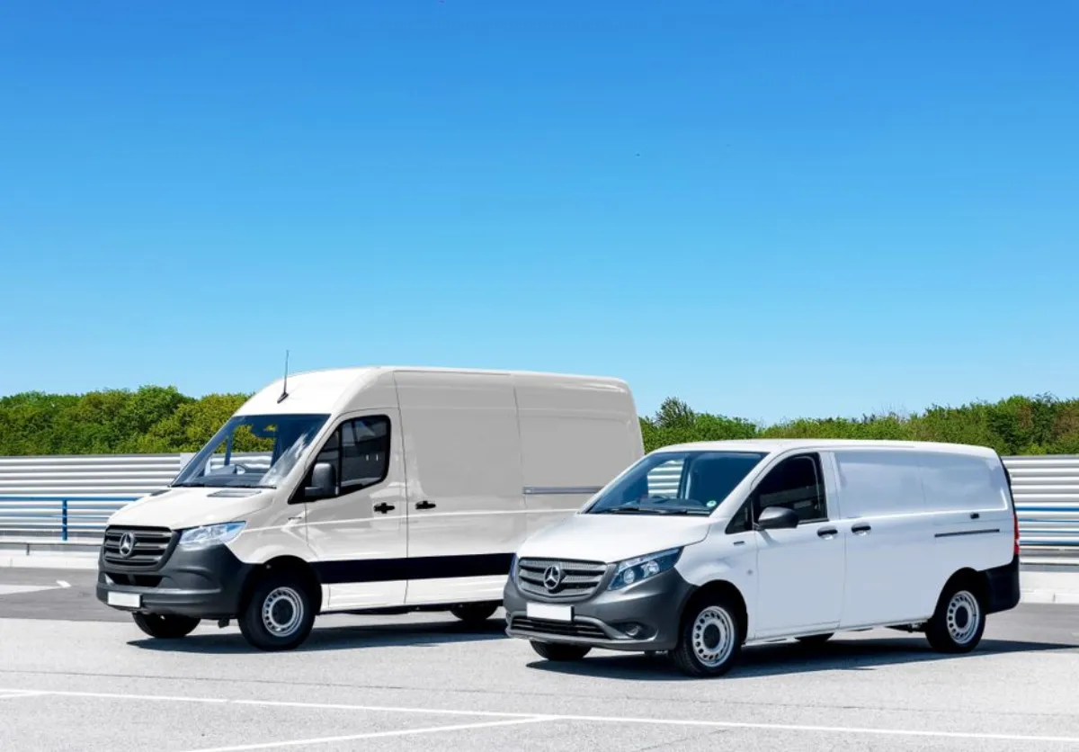 Utilitaire essence d'artisan avant sa conversion E85